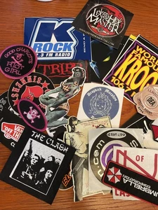 20 Rock PUNK Radio and Skateboard Stickers Plus Patches Umbrella Corp VANS - Picture 1 of 5