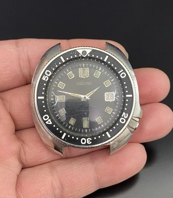 Seiko Captain Willard 6105-8119 Automatic Stainless Steel 44mm Case Black Watch - Image 1 of 4