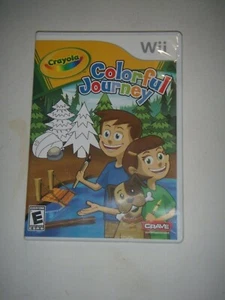 Wii Video Game. Crayola Colorful Journey. Tested and Working. - Picture 1 of 2