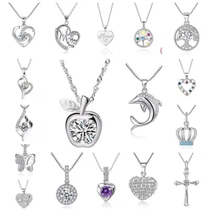 Restposten Schmuck 10 Stk 925er Silber Anhänger Damen Schmuck Flohmarkt  - Bild 1 von 14