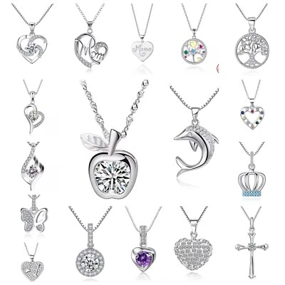 Restposten Schmuck 10 Stk 925er Silber Anhänger Damen Schmuck Flohmarkt  - Bild 1 von 4