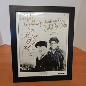 Thompson Twins handsignierter Fotodruck - KEIN ECHTHEITSZERTIFIKAT - GERAHMT - Bild 1 von 3