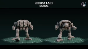 Locust Labs Berus (American Mecha Proxy Adder) 5 Mech Kit! - Bild 1 von 3