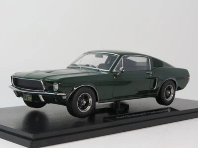 KK Ford Mustang GT Fastback BULLIT 1968 1/18 KKDC181391 - Immagine 1 di 4