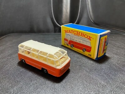 Autobús Mercedes Benz Matchbox Lesney #68 (1965) con caja original estado casi nuevo Foto 1 de 4