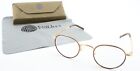 Pauli Project Glasses Spectacles Glabra S IR 47-22 Col. 26 2/12ft Braun Gold