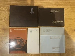 Rolls Royce Silver Shadow ll handbooks and wallet pack - Picture 1 of 7