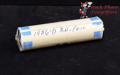 1986-D Jefferson Nickel BU Roll - 40 Coins - Image 1 of 3