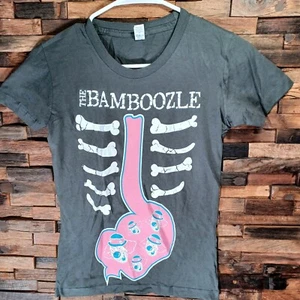 The Bamboozle Womens S Band Tee Grey - Rare - Picture 1 of 7