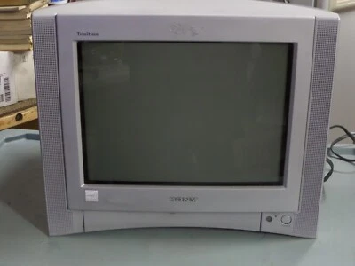 SONY KV-13FS100 COLOR VIDEO MONITOR  ( WORKS / excellent crt) - Image 1 of 4