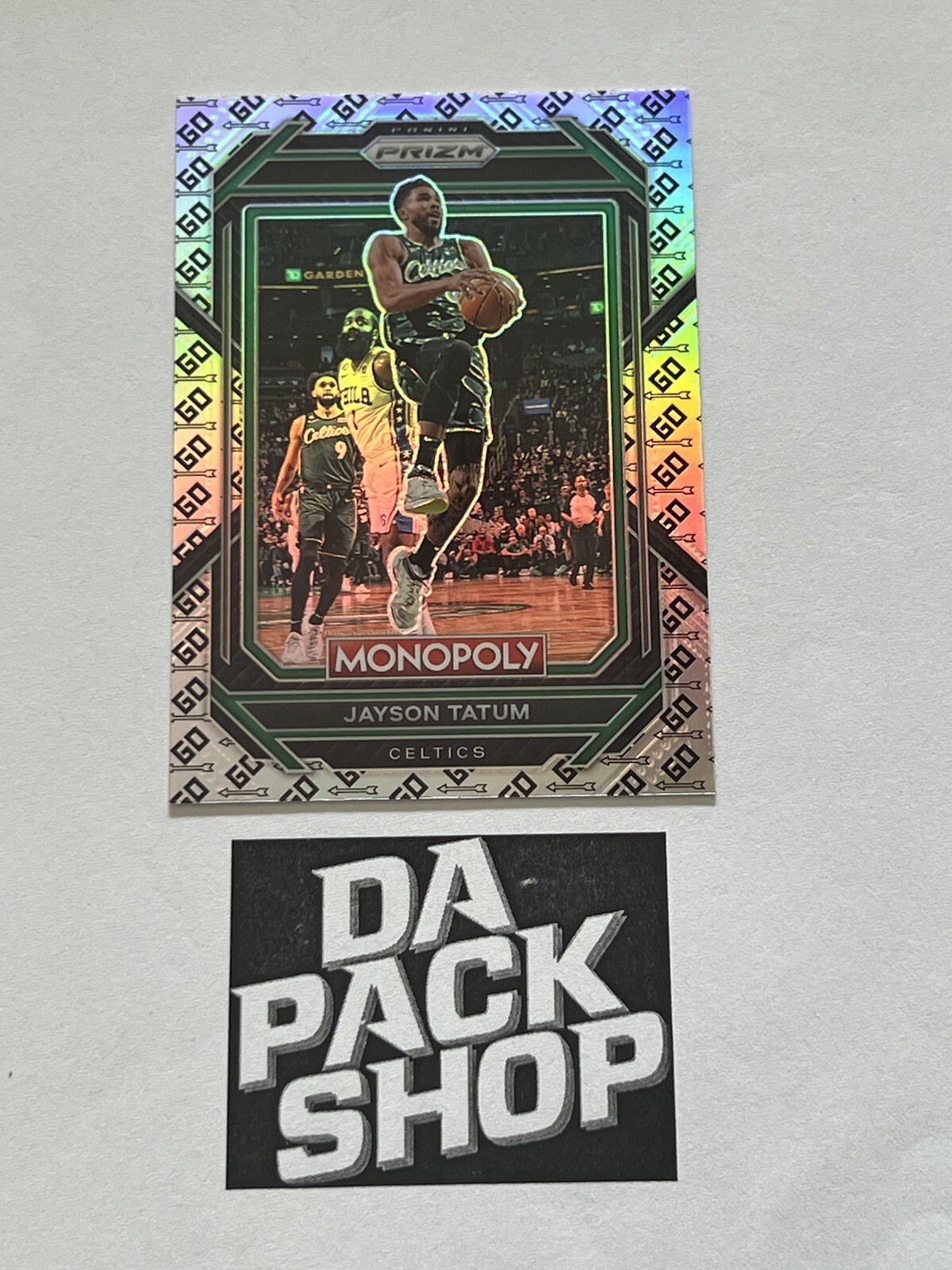 JAYSON TATUM 2022-23 PANINI PRIZM MONOPOLY BASKETBALL #4 GO SPACE