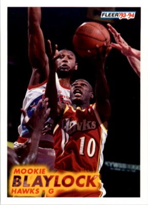 1993-94 Fleer #2 Mookie Blaylock - NM - Image 1 of 2