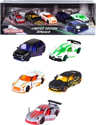 Majorette Limited Edition #10. Pack cadeau de 5 packs cadeaux. Camaro, Bugatt... - Photo 1/4