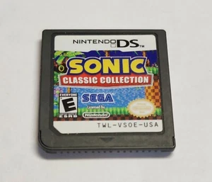 Sonic Classic Collection (Nintendo DS, 2010) Tested - Cartridge Only Authentic - Picture 1 of 2