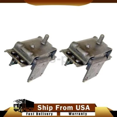 2x montagens dianteiras de motor para Cadillac Fleetwood 7.7L 1968-1974 - Imagem 1 de 4