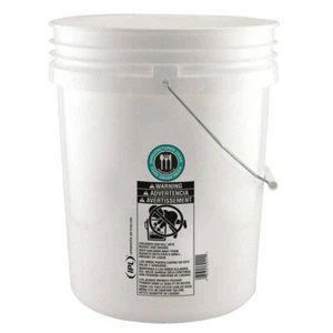 Little Giant(Farm & AG BKT5 Plastic Bucket - 5 Gallon  pack of 2 water, paint ) - Picture 1 of 5