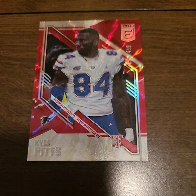 Nice 2021 Elite Aspirations Shimmer Kyle Pitts Rookie. #184 #429/499. Rare  - Image 1 of 3