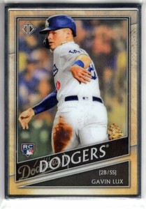 2020 Topps Transcendent Collection Icons GAVIN LUX #30 RC SILVER FRAMED 54/95