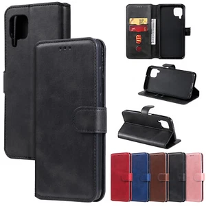 For Huawei Y9 Prime Y6S Glory 8S Phone Case PU Leather Flip Wallet Stand Cover - Picture 1 of 15