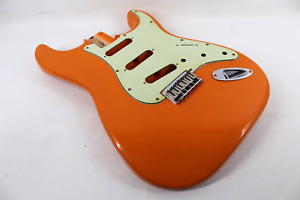 MJT Official Custom Vintage Aged Nitro Guitar Body Mark Jenny VTS Capri Orange