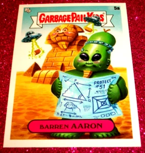 2023 Garbage Pail Kids InterGOOlatic Mayhem "BARREN AARON" 5a Time Warp - Picture 1 of 1