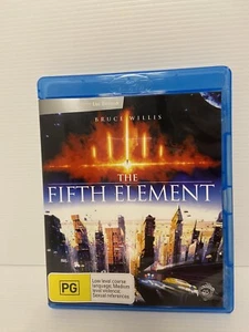 The Fifth Element Bluray (1997 Luc Besson/Bruce Willis Action Scifi Movie) - Picture 1 of 5