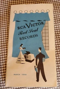 1946 März RCA Victor Red Seal Records Index Liste Broschüre "Buy Victory Bonds" - Bild 1 von 12