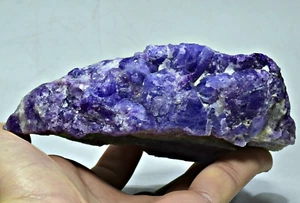 483g fluoreszierende phosphoreszierende Farbwechsel blaue Hackmanit Kristalle Probe - Bild 1 von 12