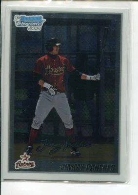 2010 Bowman Chrome Prospects Jimmy Paredes #BCP138 Houston Astros - Image 1 of 2