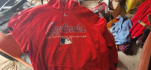 st louis cardinals Majestic hoodie xl Cover