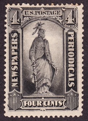 US PR59 4c Newspaper Periodicals Mint F-VF OG H SCV $85 - Image 1 of 2