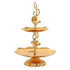  Cupcake Stand Jewelry Holder Golden Fruit Plate Dessert Table