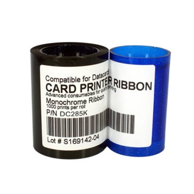 DC285K Black Ribbon for Datacard SP25 SP30 SP35 SP55 SP75 Printer-1000 Prints - Image 1 of 4