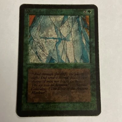 Wall of Ice Limited Edition Alpha Damaged But Playable - Image 1 of 4