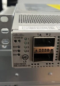 Cisco N9K-C93180LC-EX Nexus 9K Switch with up to 32p 40/50G QSFP+ - Picture 1 of 8