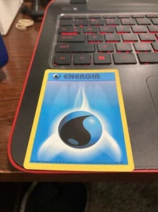 Water Energy 102/102 1999-2000 4th Print Italian Base Set Pokemon Card - Picture 1 of 2
