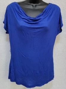 H&M Womens Shirt Top Blouse Size M Medium Blue - Picture 1 of 12