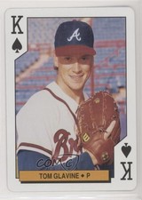 1994 US Playing Card Bicycle Atlanta Braves Box Set Tom Glavine #KS HOF