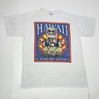 Vintage 90S Hawaii Land Of Aloha Tshirt Size Large Fits Medium Tiki Hula Girl
