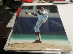 Steve Bedrosian Philadelphia Phillies Signed 8x10 Photo COA  Inscription  - Picture 1 of 1