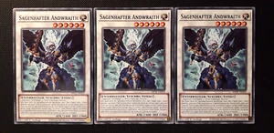 Yu-Gi-Oh! 3x Sagenhafter Andwraith, MP22-DE024, Common, 1. Auflage, Deutsch, NM - Bild 1 von 8