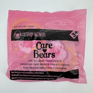 2013 Wendy’s Kids Meal Care Bears Toy Care And Share Charm Lockets Hard To Find - Picture 1 of 5