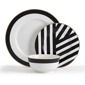 Mikasa Luxe Deco 12-piece China Dinner Set - Picture 1 of 8