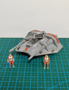 UNA PIEZA STAR WARS Micro Galaxy Squadron SNOWSPEEDER CON PERSECUCIÓN RARA SUELTA. - Imagen 1 de 4