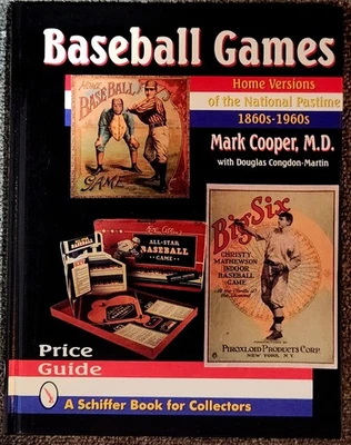 Baseball Games: Home Versions of the National Pastime 1860s-1960s By Mark Cooper Foto 1 de 3