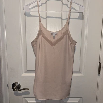 Camisola Nine West Talla M Color Beige Ligera, Correas Ajustables  Foto 1 de 3