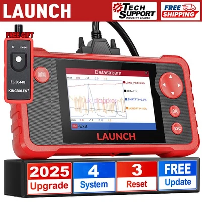 2025 LAUNCH CRP123 Elite V2.0 OBD2 Scanner Full OBD2 Code Reader Diagnostic Tool - Image 1 of 4