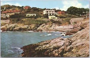 RPPC Vintage Postcard Limeslade Bay Swansea Wales - Picture 1 of 2