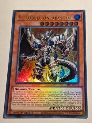 The Bystial Lubellion●Ultra Rare●SPANISH●YUGIOH●CH01●2025●NM●E865 - Image 1 of 2