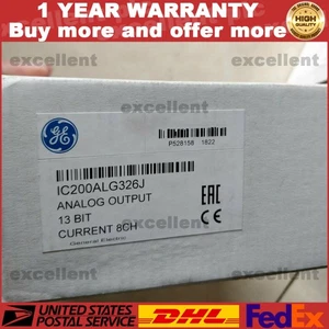 For GE Fanuc IC200ALG326J New Analog Output Module Free Shipping - Picture 1 of 3